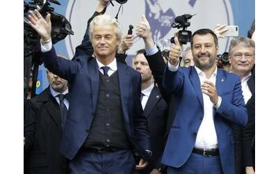 Europee, Wilders sarà all’evento leghista di Firenze. Salvini: i veti del centrodestra? Incomprensibili