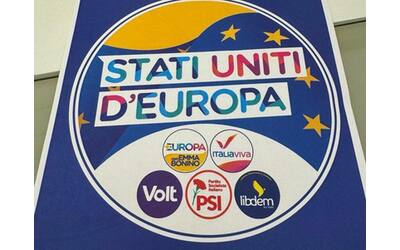 italia viva e europa c il simbolo stati uniti d europa siamo una lista di scopo