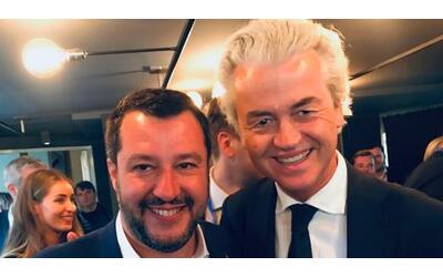 Salvini applaude all’exploit dell’alleato Wilders e lo aspetto al summit sovranista a Firenze