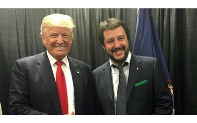 Salvini tifa per Trump: «Si cambia». Il Pd: «Così mostra odio per Italia e Ue»