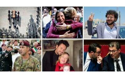Un anno di politica in 12 foto simbolo: 
	dall’addio al Cav. al “divorzio” di Meloni