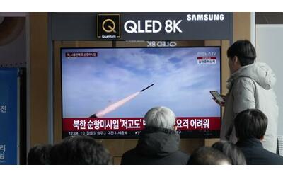 corea del nord intercettati diversi missili crescono le tensioni tra seul e pyongyang