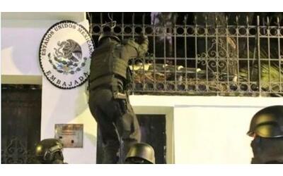 crisi diplomatica senza precedenti tra ecuador e messico dopo il raid della polizia di quito nell ambasciata messicana