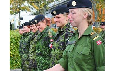 danimarca servizio militare obbligatorio anche per le donne