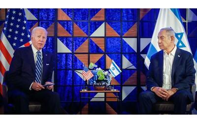gaza biden contro netanyahu cos non fa il bene di israele
