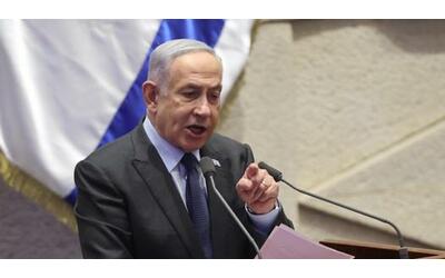 il piano di netanyahu per il dopo conflitto libert di azione militare a gaza zona cuscinetto no all autorit palestinese