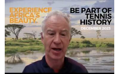 John McEnroe gioca tra i leoni in Tanzania. E i Masai lo contestano