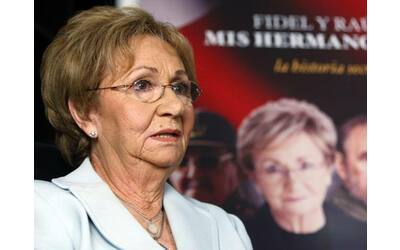 Juanita Castro, morta  la sorella di Fidel e Raul che si oppose alla...