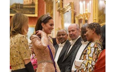 Kate e William al ricevimento diplomatico a Buckingham Palace