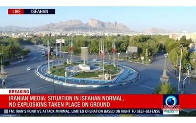 l attacco di israele sull iran i media di teheran la situazione a isfahan normale