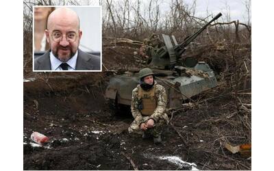 Michel: «Esiste un solo piano A, la vittoria dell’Ucraina. All’Europa...