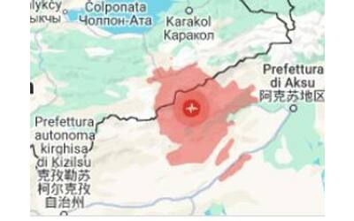 terremoto in cina di magnitudo 5 6 interessato anche il kirghizistan