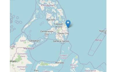 terremoto nelle filippine magnitudo 7 6 allerta tsunami