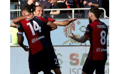Atalanta k.o 2-1 a Cagliari: Viola all’88’ fa esultare Ranieri