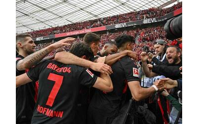 Bayer Leverkusen vince la Bundesliga 2023/2024, decisivo il successo sul Werder Brema