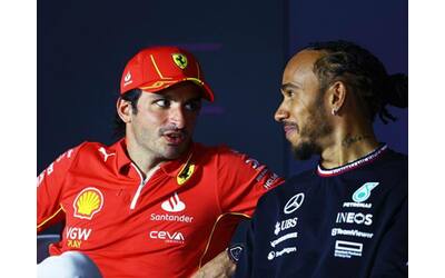 Carlos Sainz e Lewis Hamilton i separati in casa in Ferrari e Mercedes
