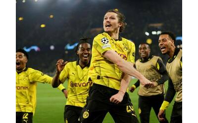 Champions League 2024 Borussia Dortmund-Atletico Madrid finisce 4-2