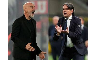 Derby Milan-Inter, le mosse di Pioli e Inzaghi: la tattica