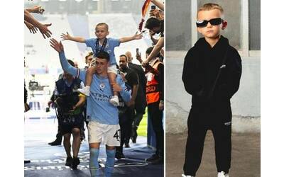 Foden (Manchester City), il figlio di 4 anni star sui social. E ha firmato con un’agenzia di moda