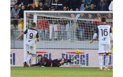 Frosinone Lecce risultato 1-1, gol di Cheddira e Krstovic
