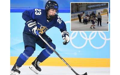 Hockey, Sanni Hakala resta paralizzata a 26 anni dopo uno scontro in partita