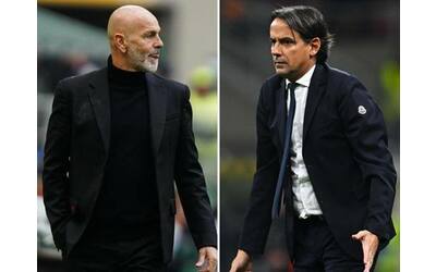 Il derby Milan-Inter lunedì 22 aprile: può assegnare lo scudetto