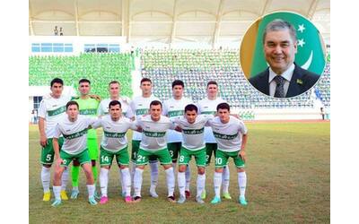 il dittatore del turkmenistan fonda la squadra arkadag di calcio e vince il campionato