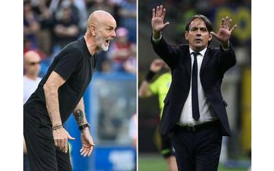 Inter-Milan, il derby-scudetto: come ci arrivano Inzaghi e Pioli