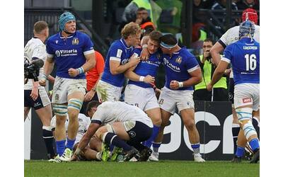 Italia-Scozia 31-29 al Sei Nazioni di rubgy: epica rimonta azzurra