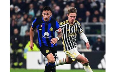Juventus-Inter, risultato 1-1: apre Vlahovic, risponde Lautaro