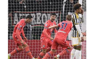 Juventus-Udinese risultato 0-1: gol di Lautaro Giannetti