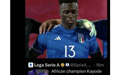 kayode gaffe della lega serie a campione africano ma italiano