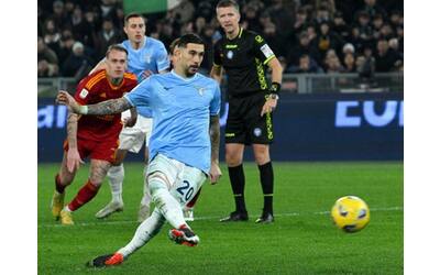 Lazio-Roma di Coppa Italia, risultato 1-0: gol di Zaccagni su rigore,...