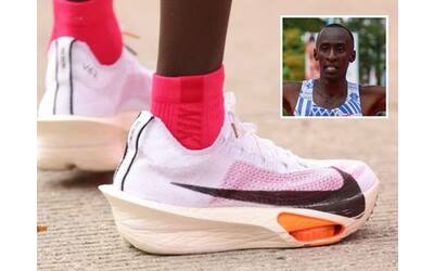 Le scarpe del record della maratona di Kiptum esaurite sul web in 3 minuti e...