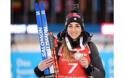 Lisa Vittozzi argento nell’inseguimento ai Mondiali di biathlon