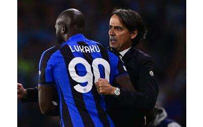 Lukaku non vota Inzaghi come miglior allenatore dopo i problemi all’Inter