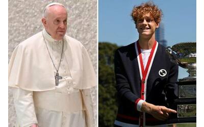 Papa Francesco e i complimenti a Sinner: «Il tennis è un dialogo che ci permette di migliorarci»