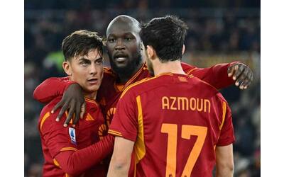 roma udinese risultato 3 1 gol di mancini thauvin dybala e el shaarawy mourinho sale al quinto posto