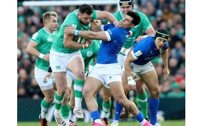 Sei Nazioni, Irlanda-Italia 36-0: azzurri dominati