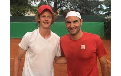 Sinner e l’incontro con Federer al Foro Italico: «È sempre stato il mio modello»