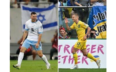 spareggi euro 2024 israele islanda e bosnia ucraina un calcio in guerra