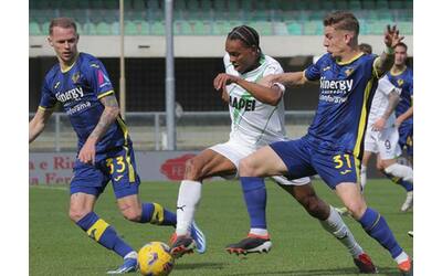 Verona-Sassuolo, risultato 1-0: il gol di Swiderski decide la sfida-salvezza