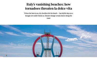 “Le spiagge italiane scompaiono”: l’erosione costiera di Ostia arriva...