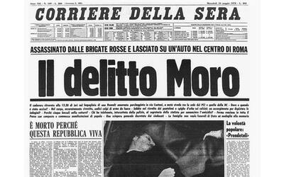 10 maggio 1978, l’assassinio di Aldo Moro: la prima pagina del Corriere. Goffredo Buccini: «La cruenta deposizione pagana dell’uomo che ha pagato per tutti»