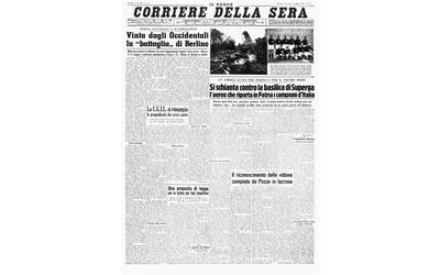 5 maggio 1949, la tragedia di Superga: la prima pagina del Corriere. Aldo Grasso: «Il Grande Torino, primo lutto collettivo dell’Italia moderna »