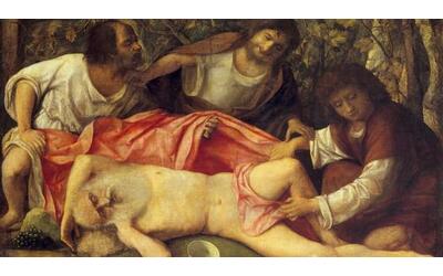 Il Noè ubriaco di Giovanni Bellini e la fragilità del padre nel nostro tempo