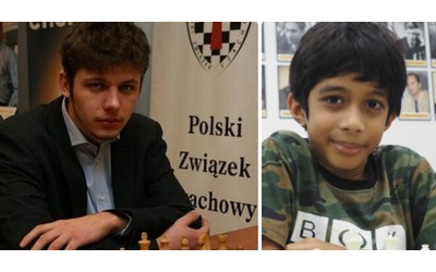 a 8 anni batte il maestro di scacchi jacek stopa in un torneo classico chi ashwath kaushik