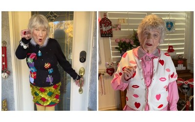 A 91 anni diventa star di TikTok: “Metto ancora la minigonna e non rinuncio ai tacchi”. La storia di Betsy Lou