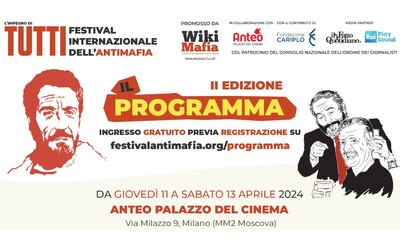 A Milano torna il Festival internazionale dell’Antimafia. Tra gli ospiti...