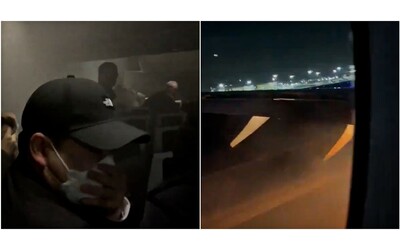 Aereo a fuoco a Tokyo, il fumo e il panico tra i passeggeri: i video girati...